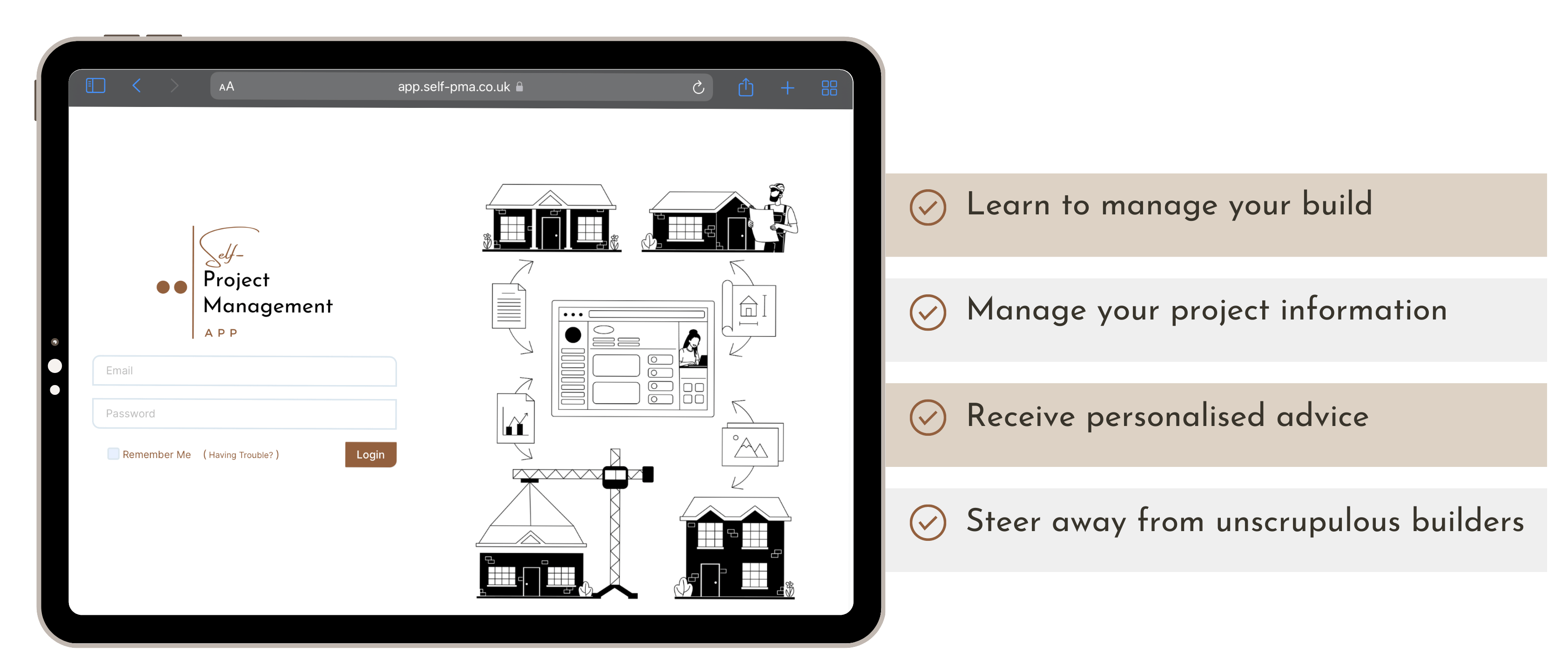 Home Build Project Management App